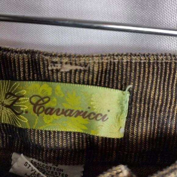 Z Cavaricci corduroy pants